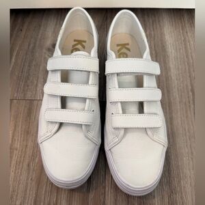 Keds White Velcro Sneakers